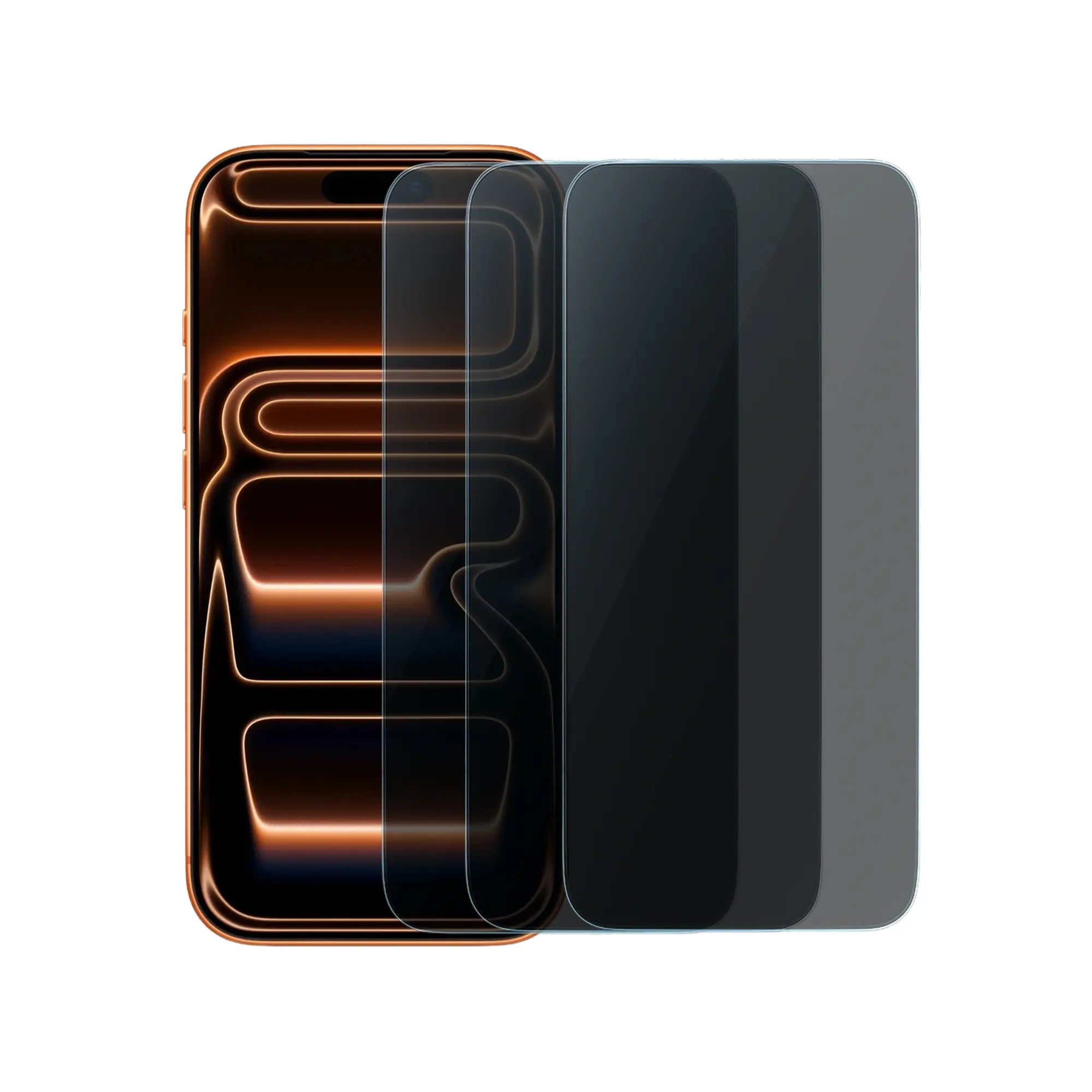 PantherSonic Privacy Tempered Glass iPhone 17 Serie Sichtschutz Glas