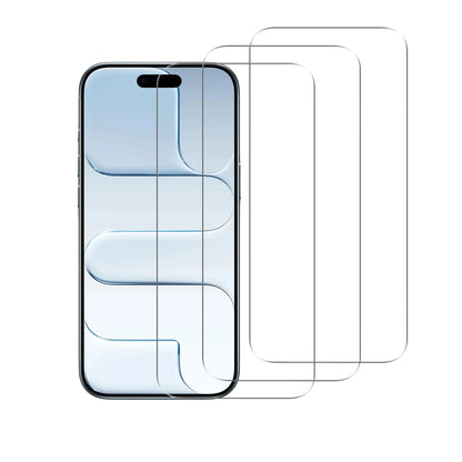 PantherSonic 3er Set Tempered Glass iPhone 17 Serie Displayschutz
