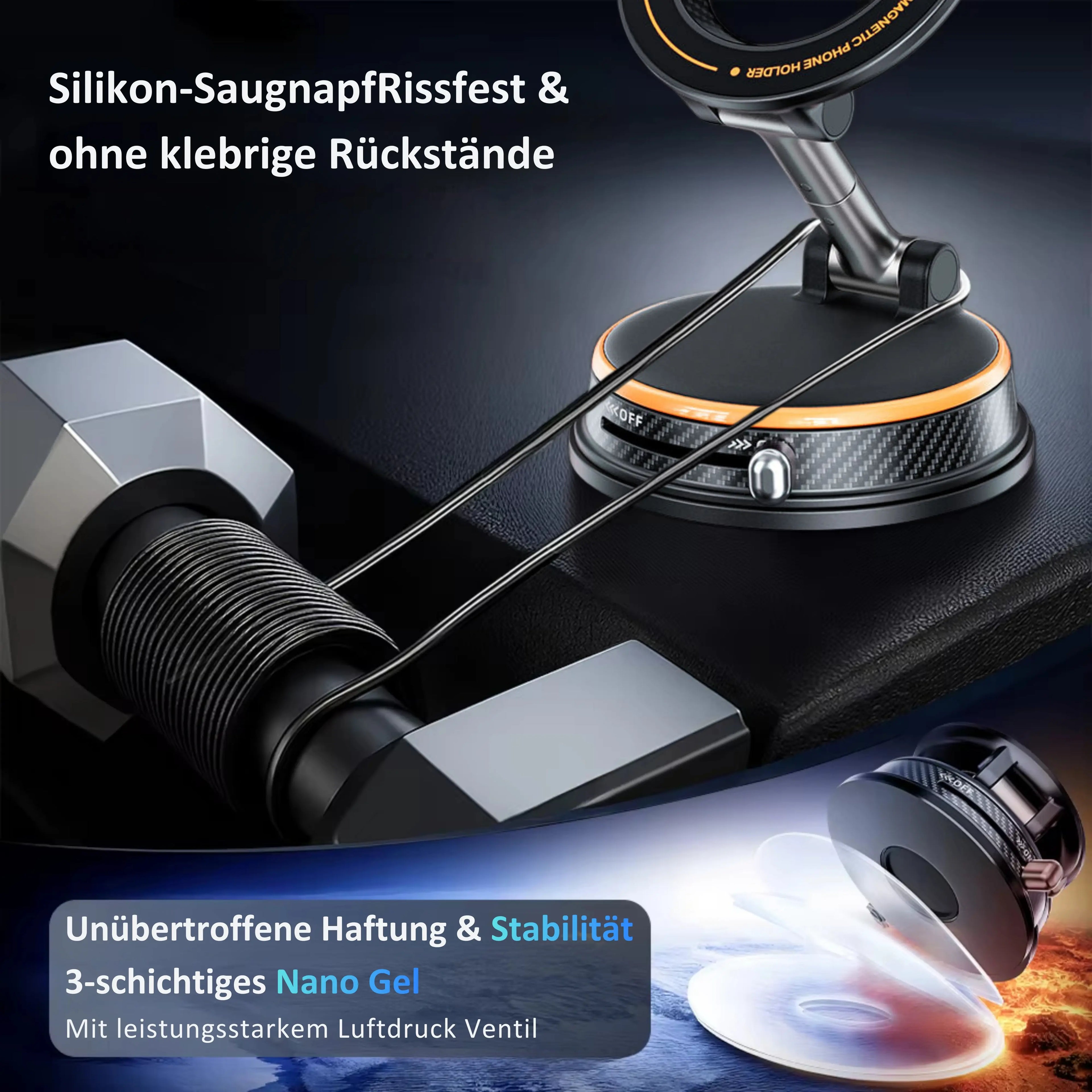 PantherSonic Magnetische Halterung Orange