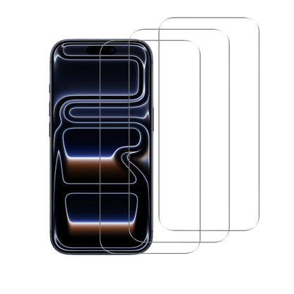 PantherSonic 3er Set Tempered Glass iPhone 17 Serie Displayschutz