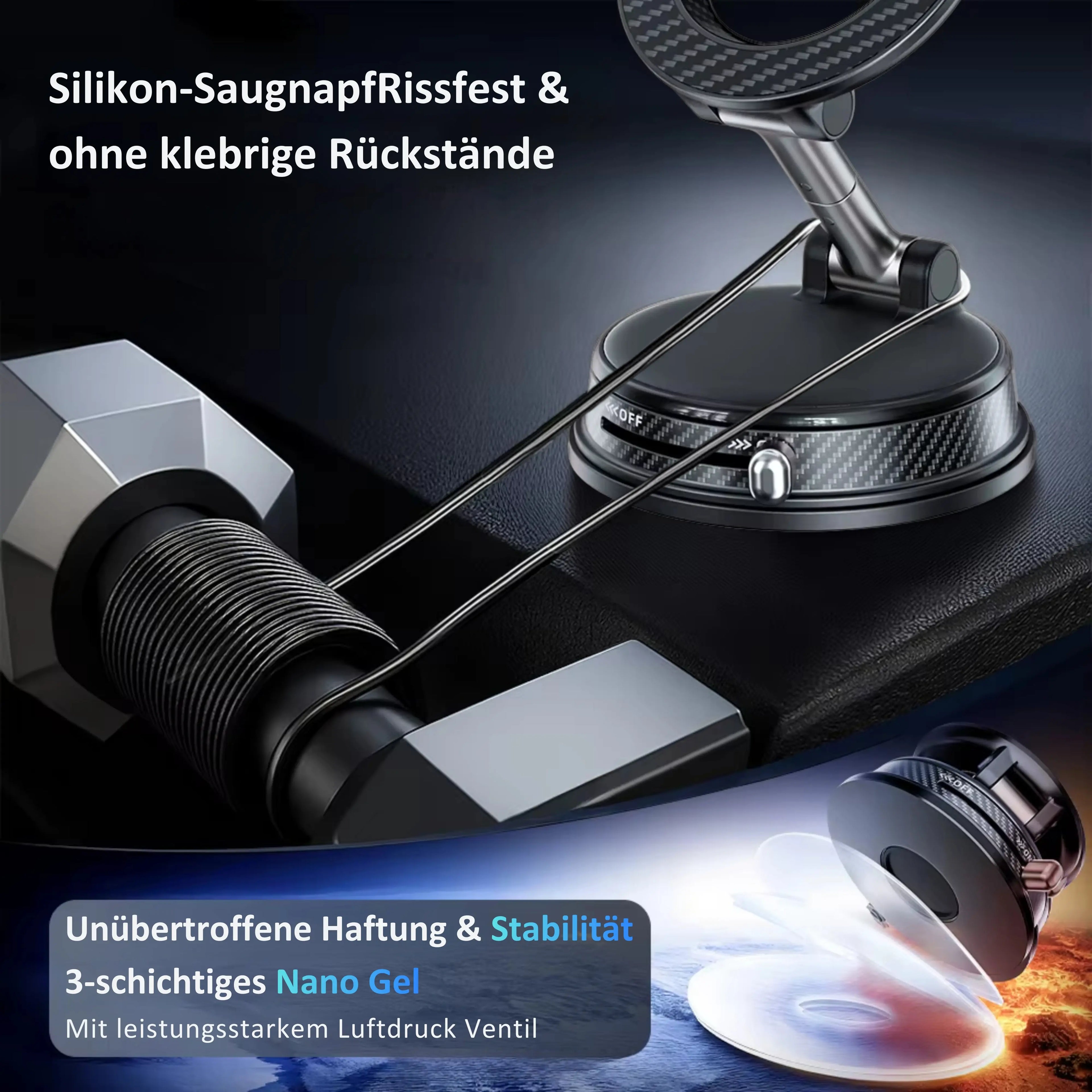 PantherSonic Magnetische Halterung Schwarz