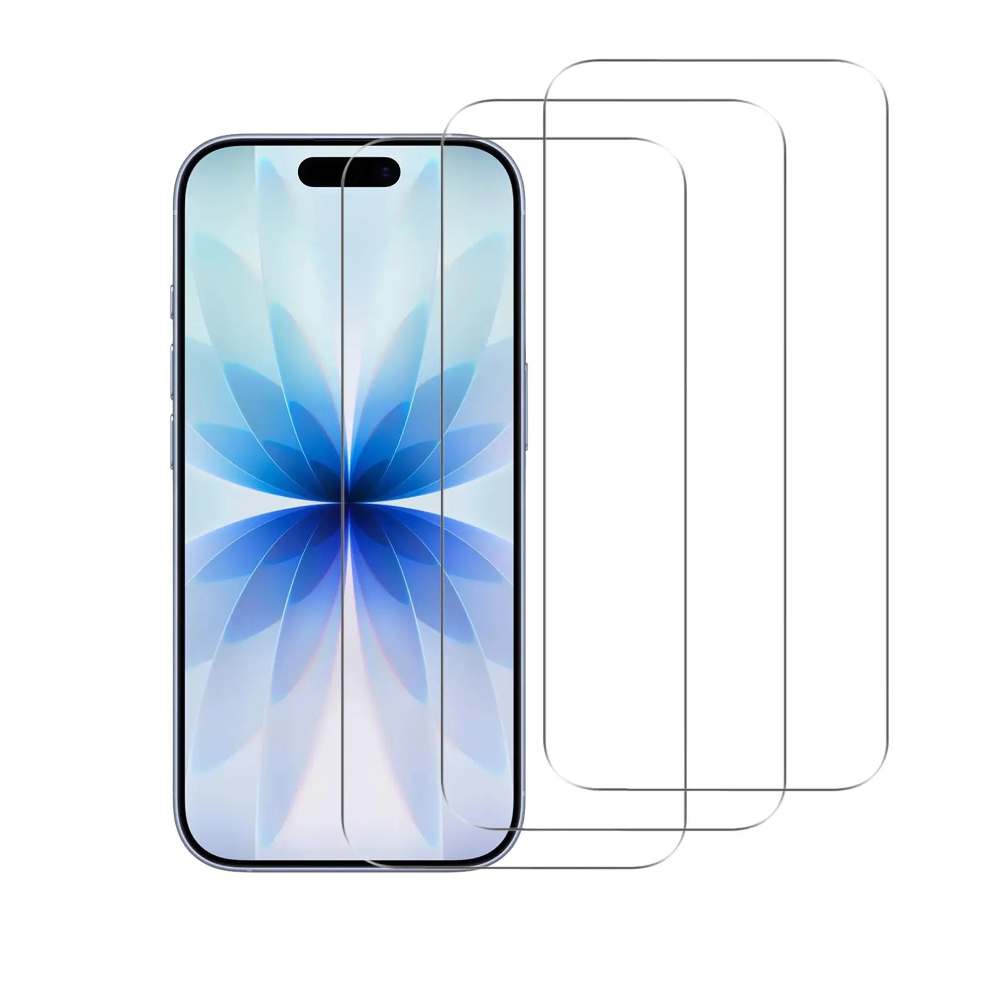 PantherSonic 3er Set Tempered Glass iPhone 17 Serie Displayschutz
